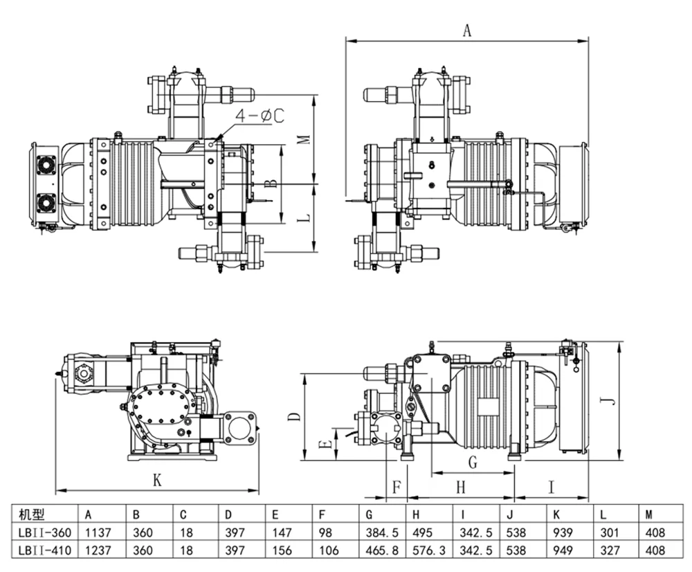 Freezing Screw Compressor