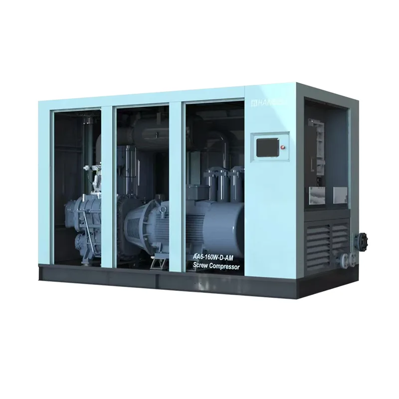 Two stage Compression Variable Frequency Screw Air Compressor